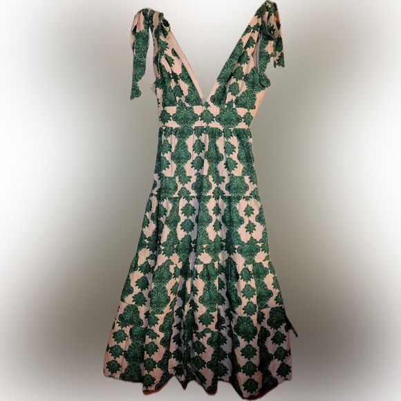 Maxi Dress House Of Harlow Emerald Dress House Of Harlow 1960 X Revolve  Tiered Emerald Green
